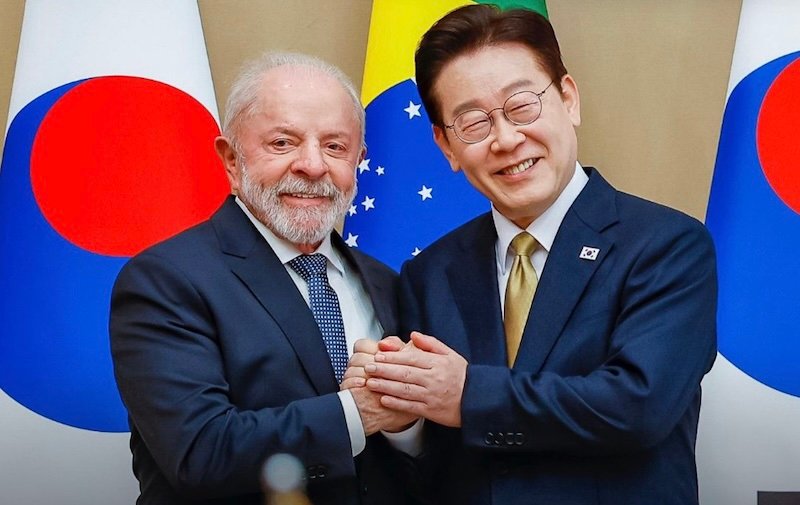 Ignorado, Lula se vinga atacando Trump e constrange presidente da Coreia do Sul