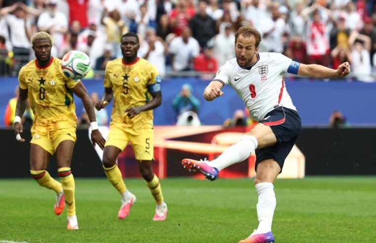 Inglaterra e Gana empatam sem gols, mas ficam perto dos 16-avos da Copa