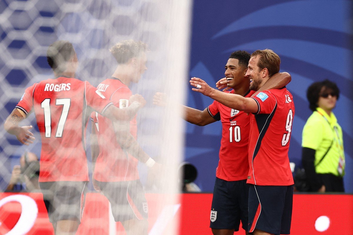 Inglaterra vence Panamá e avança aos 16-avos da Copa em 1º do Grupo L