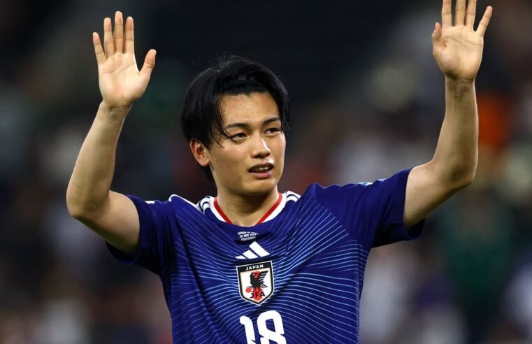 Japão goleia a Tunísia e acirra briga pela liderança do grupo F: 4 a 0