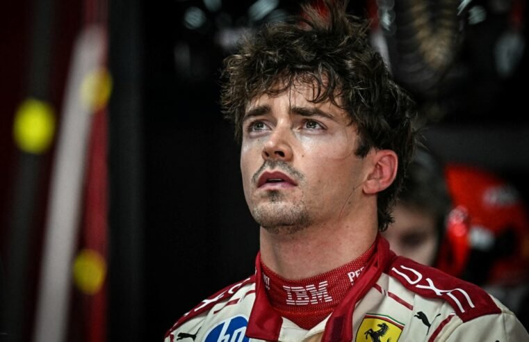 Leclerc aperta o rimto no fim e lidera 1º treino livre para o GP de Mônaco e Bortoleto é o 9º