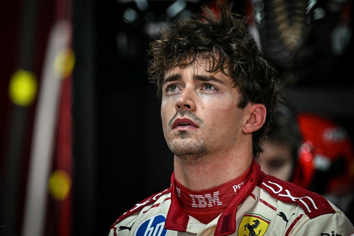 Leclerc aperta o rimto no fim e lidera 1º treino livre para o GP de Mônaco e Bortoleto é o 9º