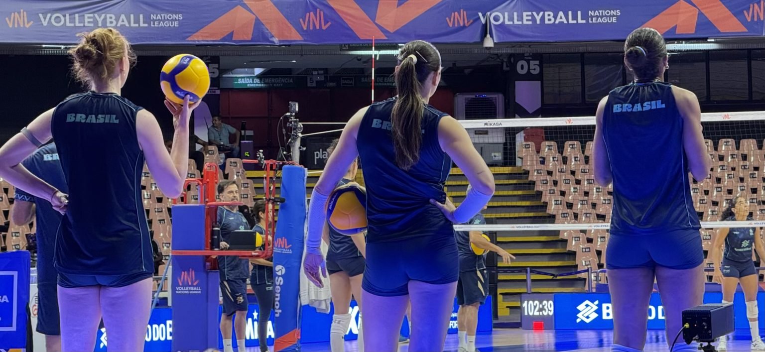 Liga das Nações: Seleção de vôlei feminino estreia nesta quarta contra Holanda