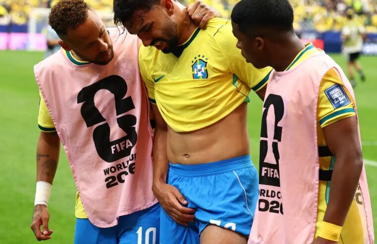 Lucas Paquetá tem lesão na coxa confirmada, sem previsão de retorno