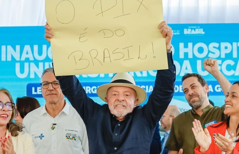 Lula defende Pix e diz que sistema brasileiro assusta norte-americanos