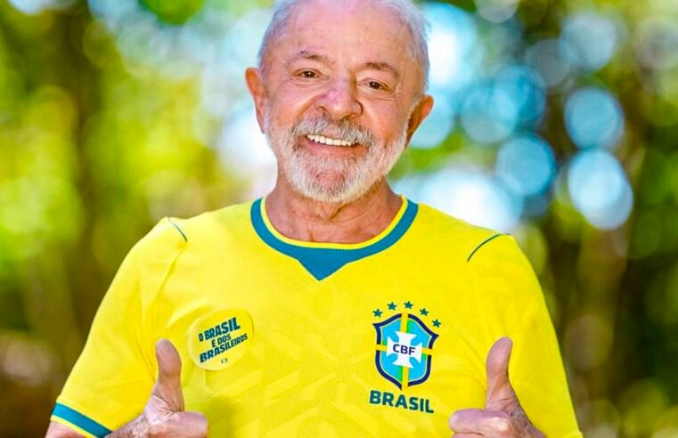 Lula pede para seleção do Brasil “jogar com a alma” na Copa do Mundo