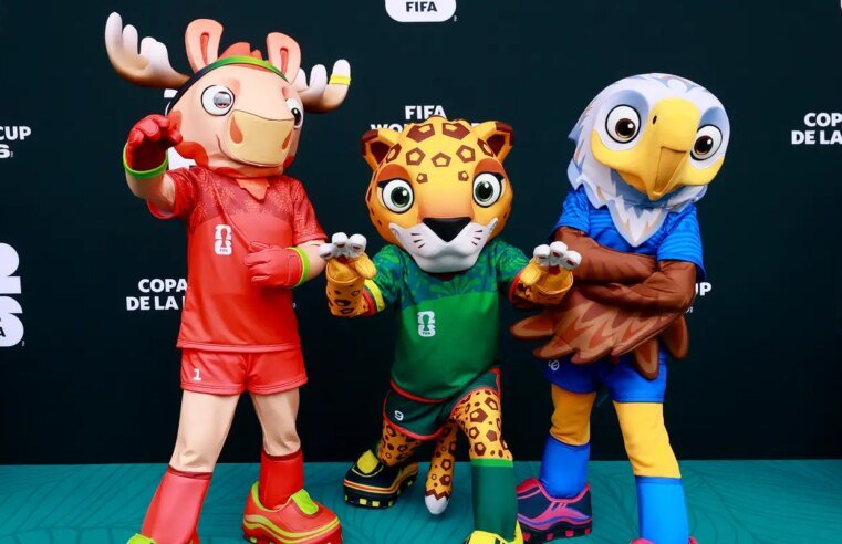 Mascotes do Mundial incluem a águia-careca, animal salvo de extinção