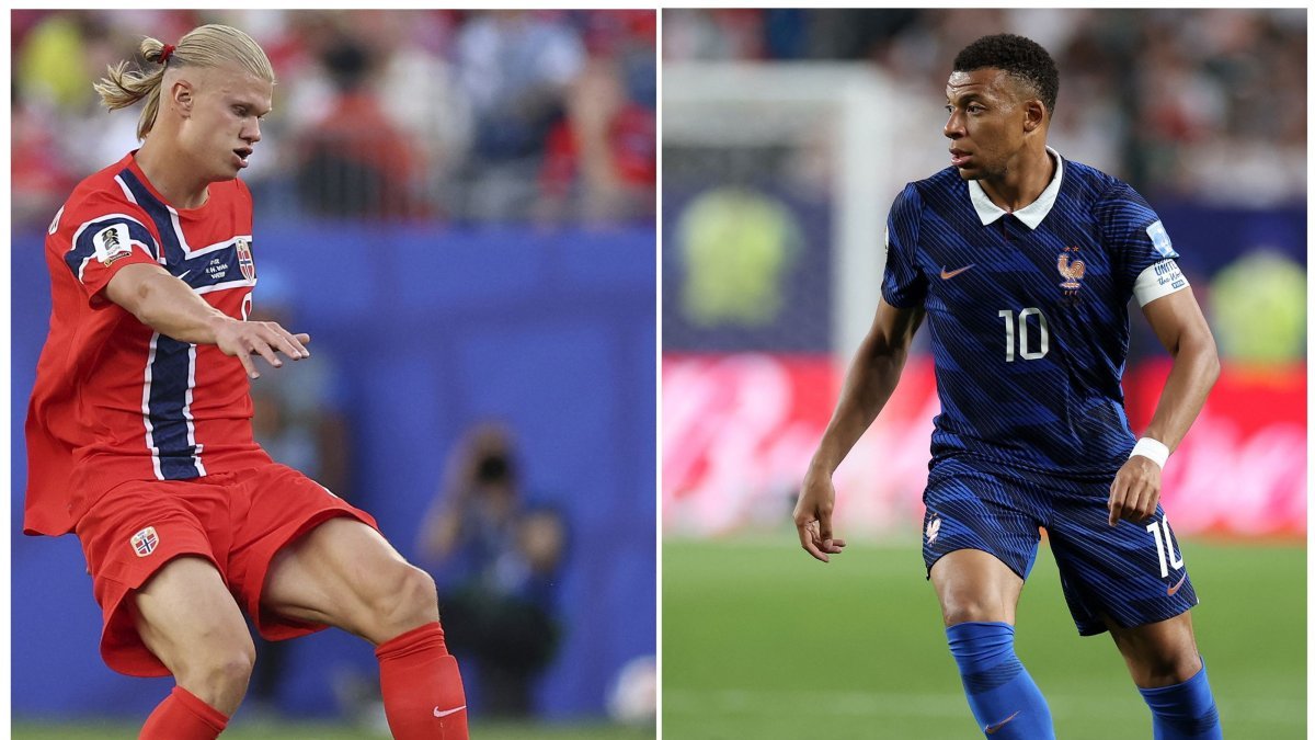 Mbappé vs Haaland, o duelo entre artilheiros na Copa do Mundo