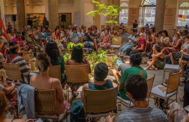 Mostra em SP celebra arte e modo de aprender indígenas