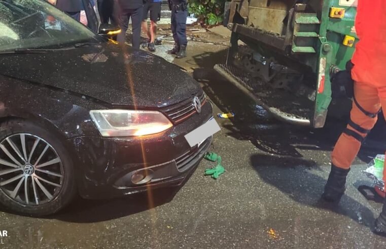 Motorista embriagado é preso após atropelar trabalhador do SLU em Ceilândia