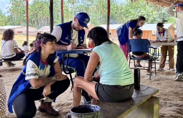 Mutirões do SUS farão 13 mil atendimentos em terras indígenas em junho