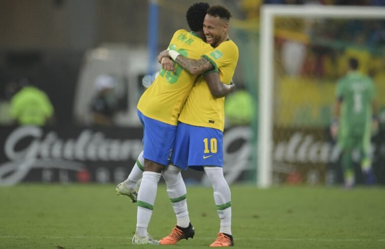 Neymar e Vini Jr. lideram ranking de patrocínios da Seleção Brasileira
