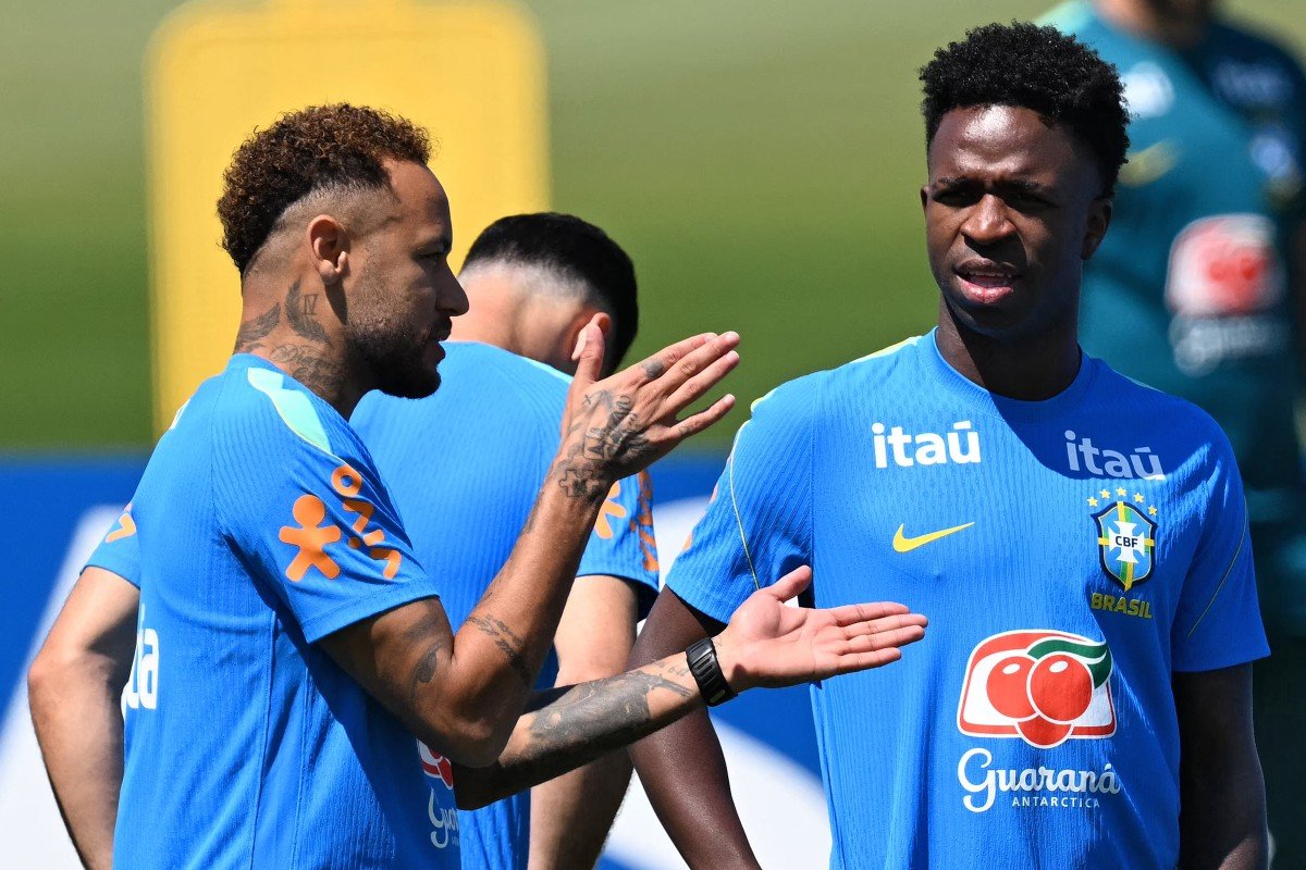 Neymar faz treino com elenco e se aproxima da estreia na Copa do Mundo