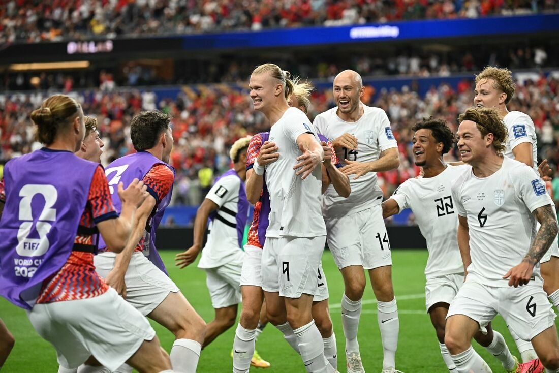 Noruega vence Costa do Marfim (2-1) e vai enfrentar o Brasil nas oitavas da Copa