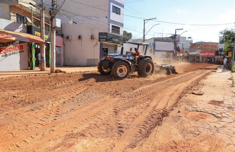 Obra na Avenida Del Lago avança no Itapoã