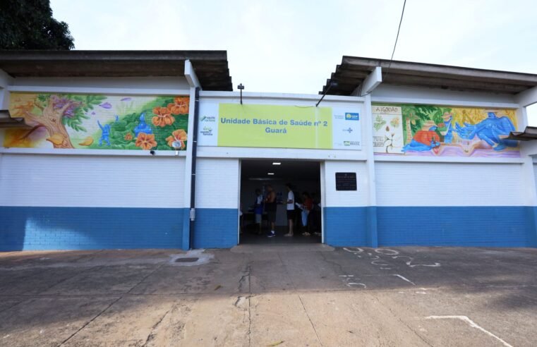 Oficinas de muralismo levam arte e saúde a UBSs do DF