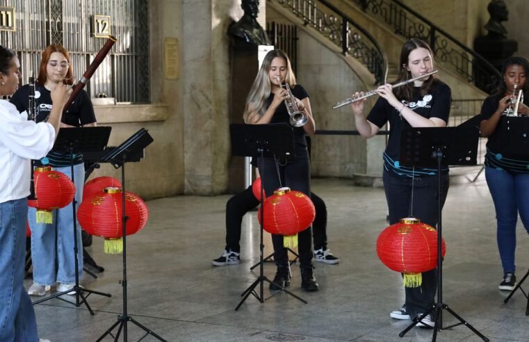 Orquestra juvenil feminina do Rio leva música brasileira para a China