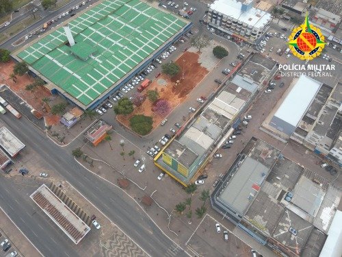 PMDF passa a usar drone para reforçar patrulhamento em Ceilândia
