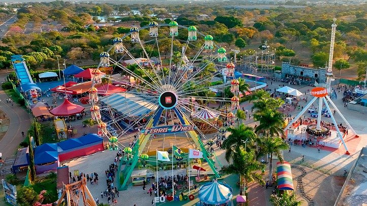 Parque Nicolândia terá telão com transmissão dos jogos do Brasil na Copa e programação especial em junho