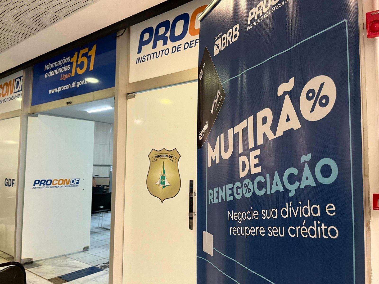 Procon-DF faz mutirão de renegociação com BRB e BRBCard