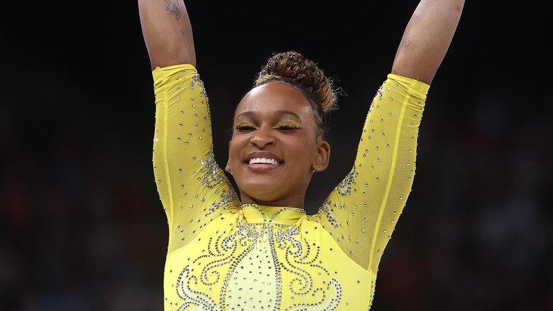 Rebeca Andrade leva o ouro no salto do Pan-Americano do Rio em sua volta às competições