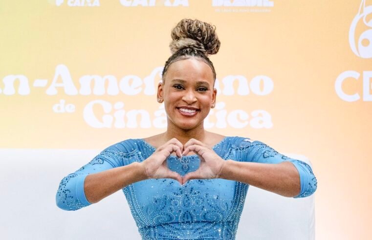 Rebeca Andrade volta com ouro no Pan de ginástica artística