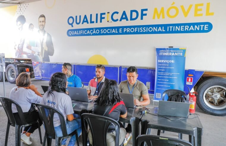 Sedet-DF abre 1.266 vagas gratuitas em cursos do QualificaDF Móvel