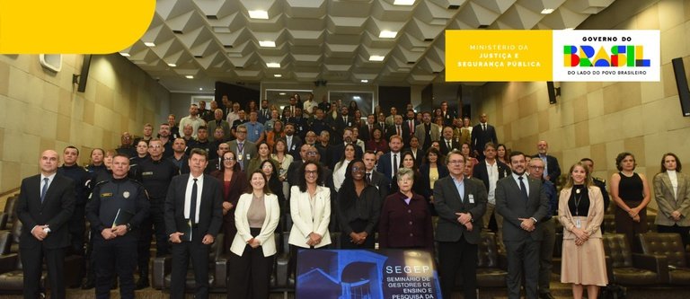 Seminário em Brasília discute atualização da formação em segurança pública