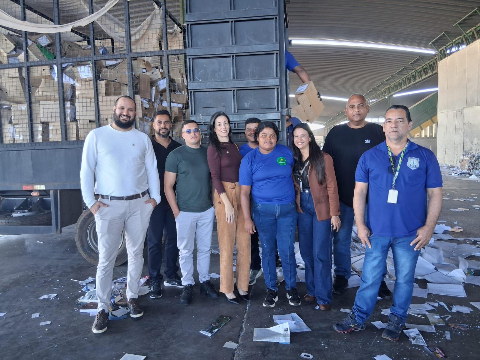 Semob destina 4,3 toneladas de documentos à reciclagem