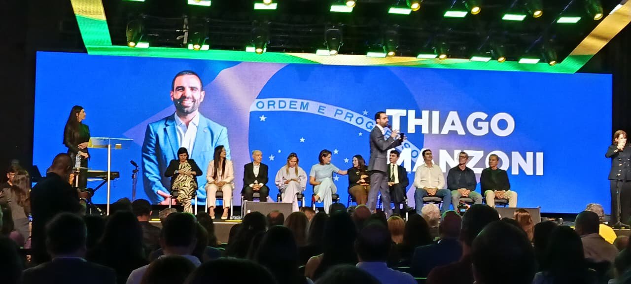 Thiago Manzoni lança pré-candidatura ao lado de Michelle Bolsonaro e Bia Kicis