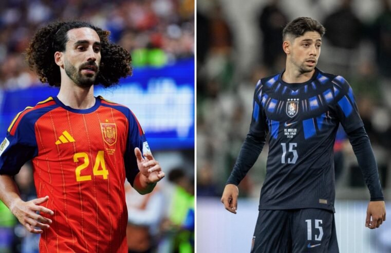 Uruguai e Espanha brigam por classificação na Copa em um disputado Grupo H