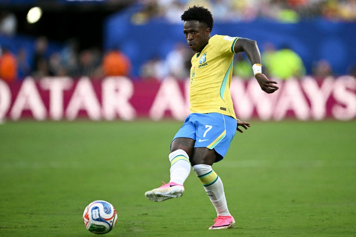 Vini Jr vê coisas a melhorar na seleção e diz não vai ter ‘jogo fácil’