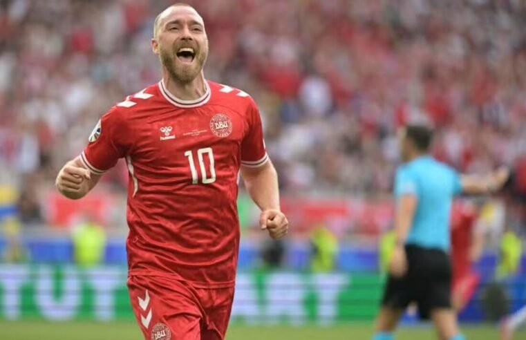 ‘Estou bem e estou em casa’, diz Eriksen após desmaio em amistoso da Dinamarca