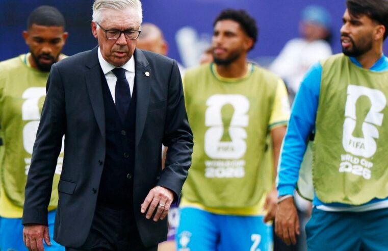 Ancelotti lamenta eliminação e já projeta novo ciclo: “Não é o fim”
