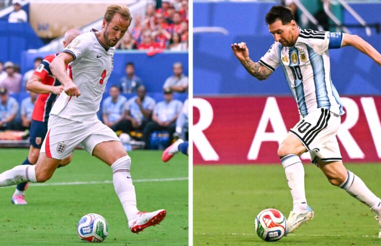 Argentina e Inglaterra duelam por vaga na final da Copa do Mundo contra a Espanha