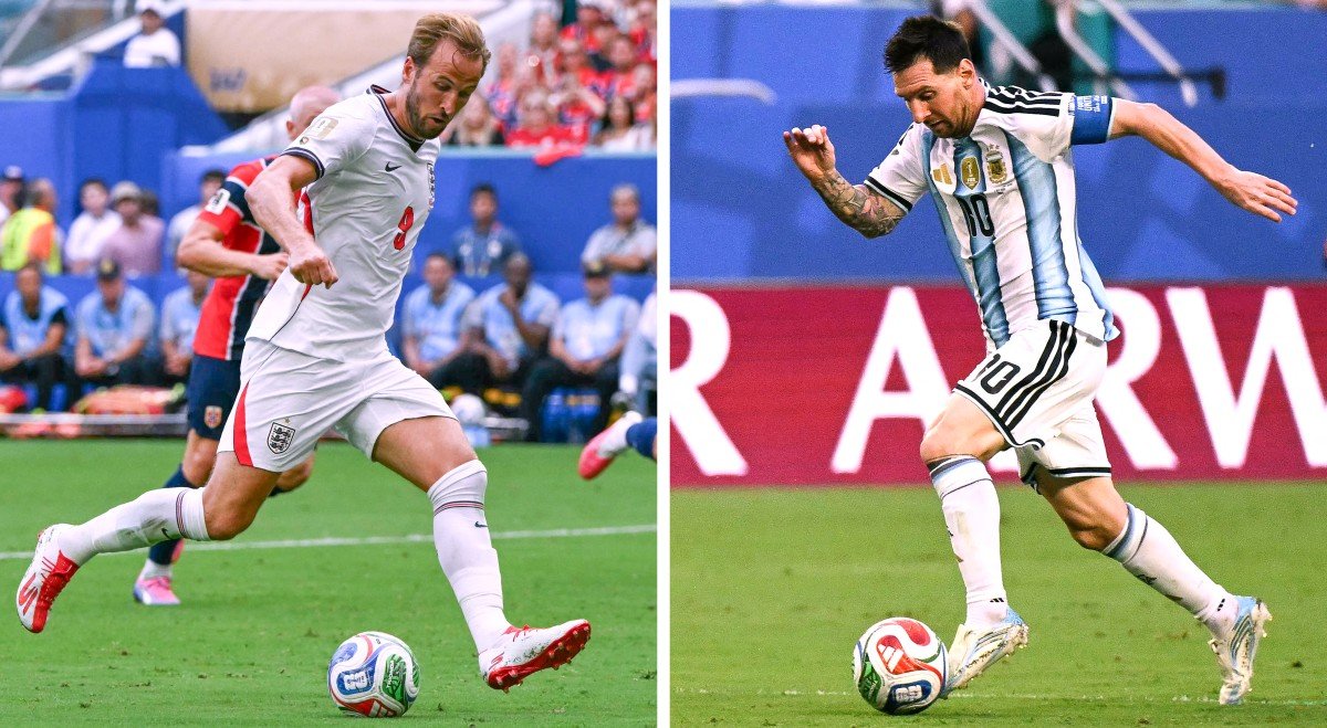 Argentina e Inglaterra duelam por vaga na final da Copa do Mundo contra a Espanha