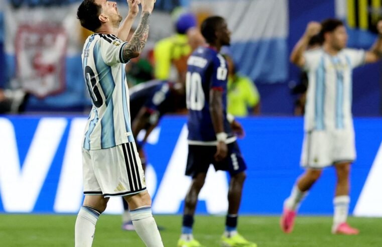Argentina passa sufoco, mas encerra “conto de fadas” de Cabo Verde