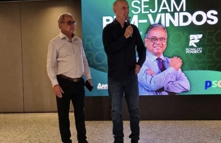 Arruda sugere nome de ex-deputado Ronaldo Fonseca para ser seu vice