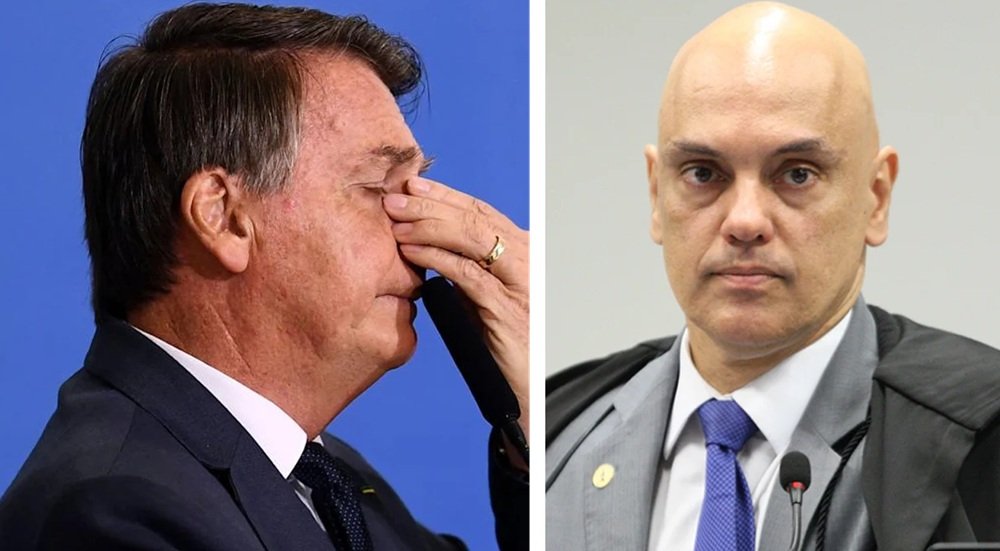 Bolsonaro nega aval a post do filho para escapar de sanções de Moraes