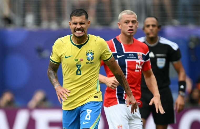 Brasil 0 x 0 Noruega: Seleção perde pênalti e vai para o intervalo sem gols