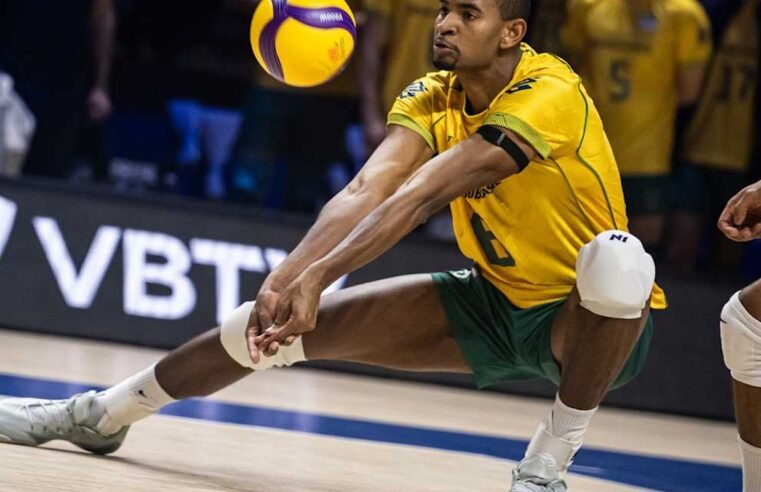 Brasil cai na 1ª fase da Liga das Nações de vôlei masculino