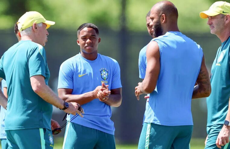 Brasil faz último treino antes de encarar Noruega pelas oitavas
