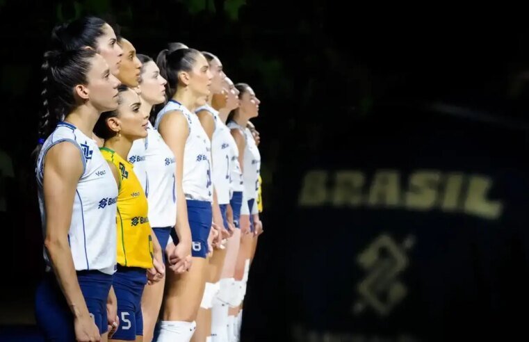 Brasil perde por 3 a 0 para Tailândia na Liga das Nações de Vôlei