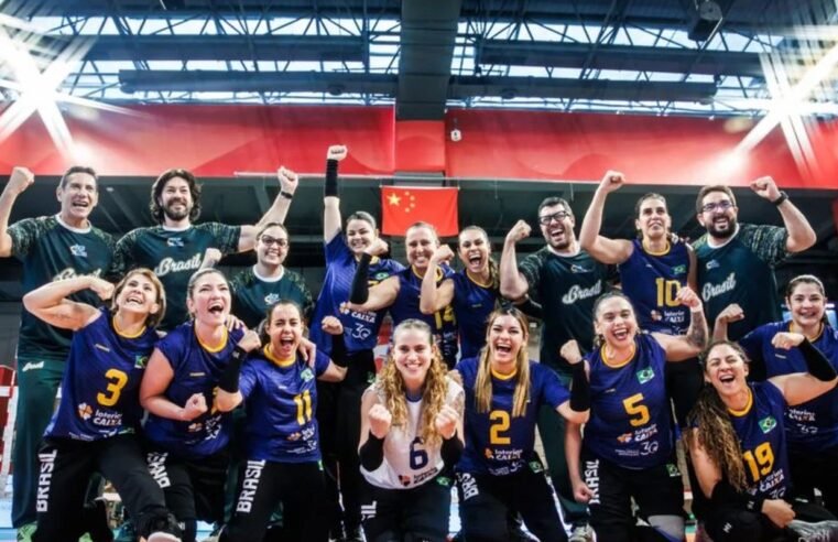 Brasil vence anfitriã China e vai à final do Mundial de vôlei sentado