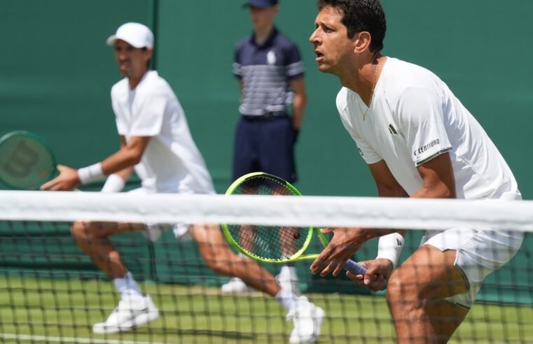 Brasileiros têm dia ruim em Wimbledon e caem nas duplas masculinas