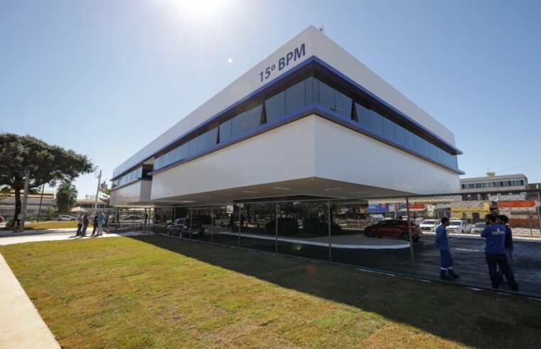 Celina Leão inaugura sede definitiva do 15º BPM na Estrutural