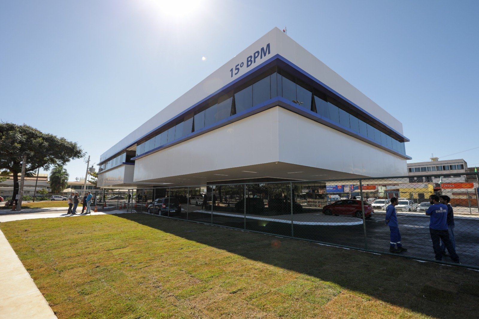 Celina Leão inaugura sede definitiva do 15º BPM na Estrutural