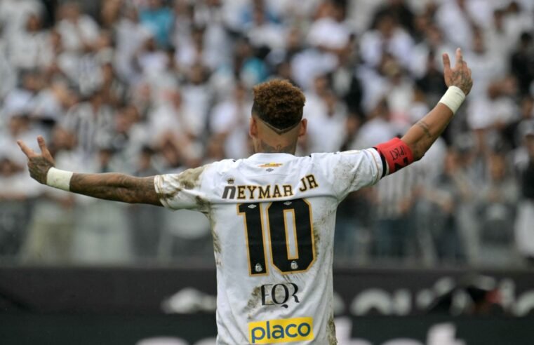 Com Neymar titular, Santos empata com a Chapecoense no sufoco