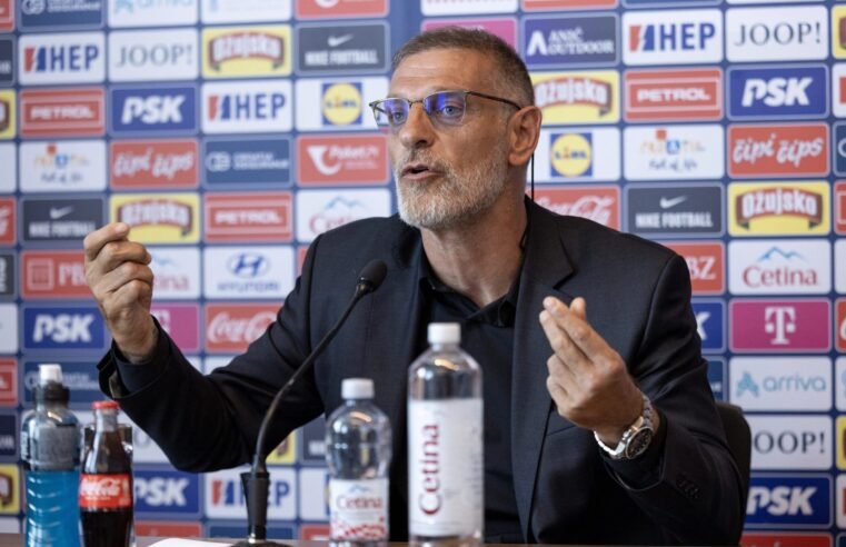 Croácia anuncia Slaven Bilic como novo treinador