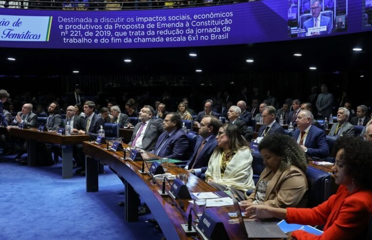 Empresários atacam PEC 6×1 no Senado; sindicatos e governo defendem
